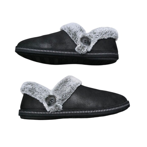 Skechers Cozy Campfire Womens Size 8.5 Shoes Slippers Indoor Outdoor Black - Picture 3 of 11